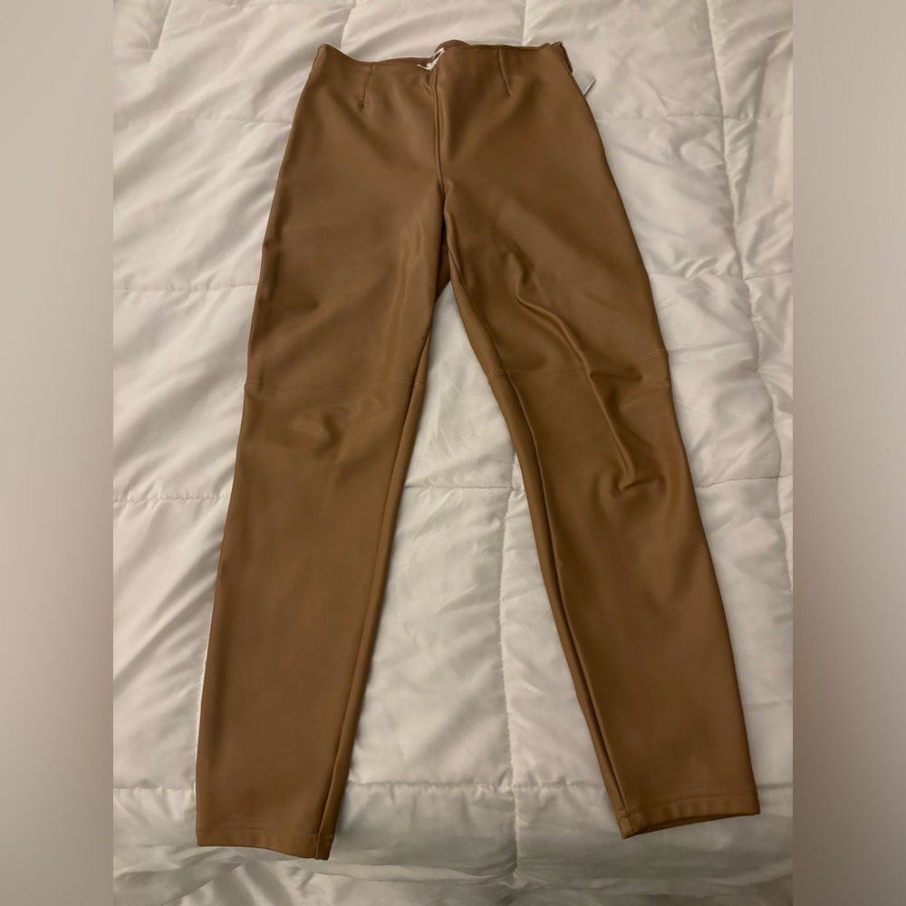 Vegan Leather Leggings